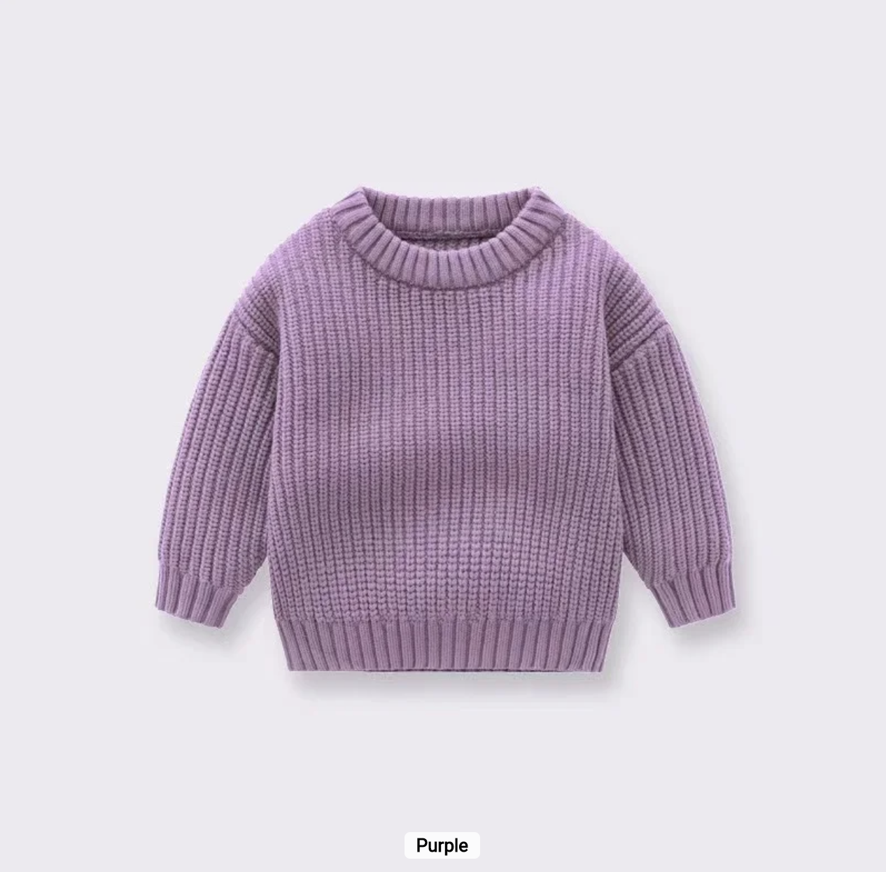 Purple Sweater
