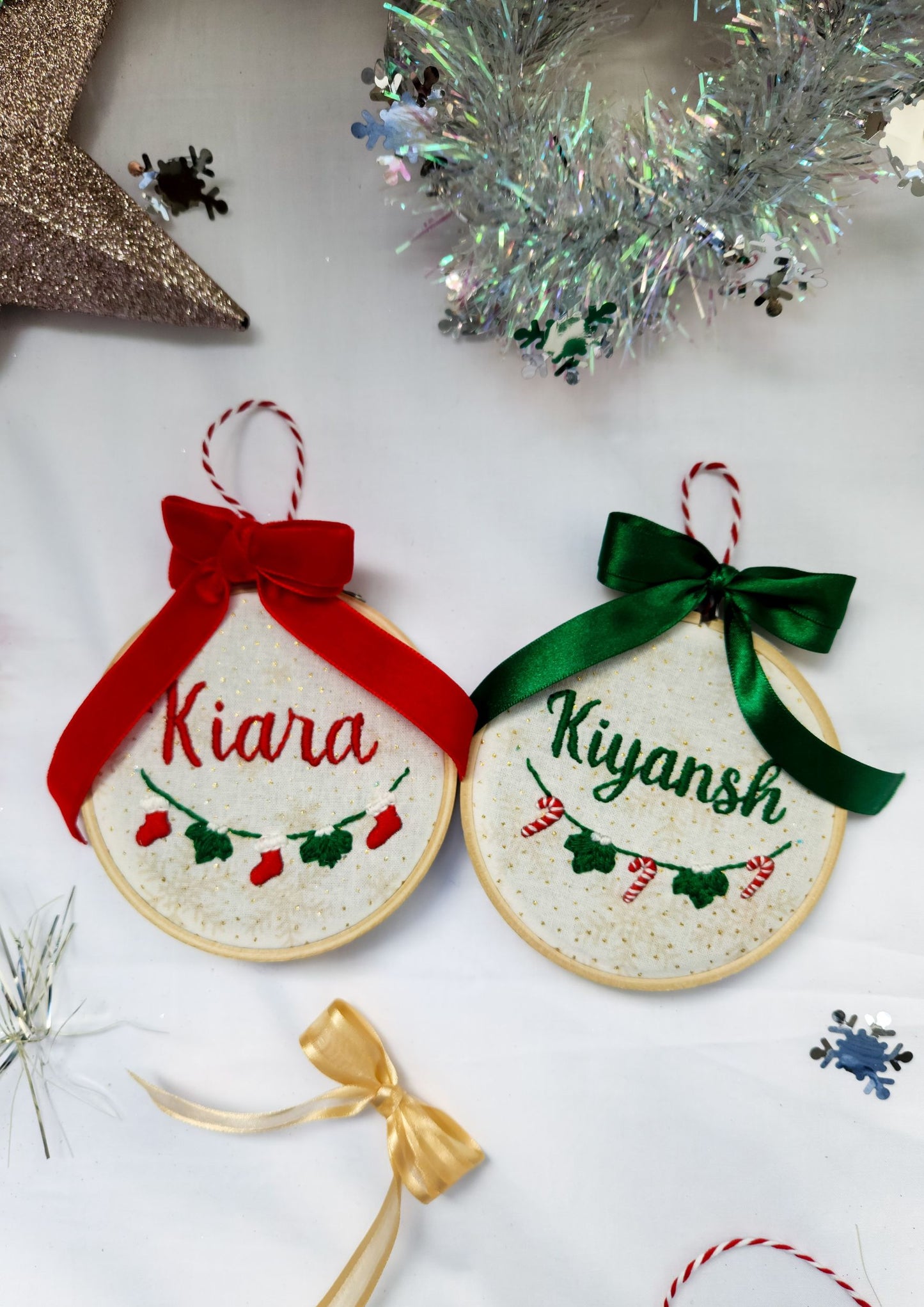 Personalized Name Christmas Ornament