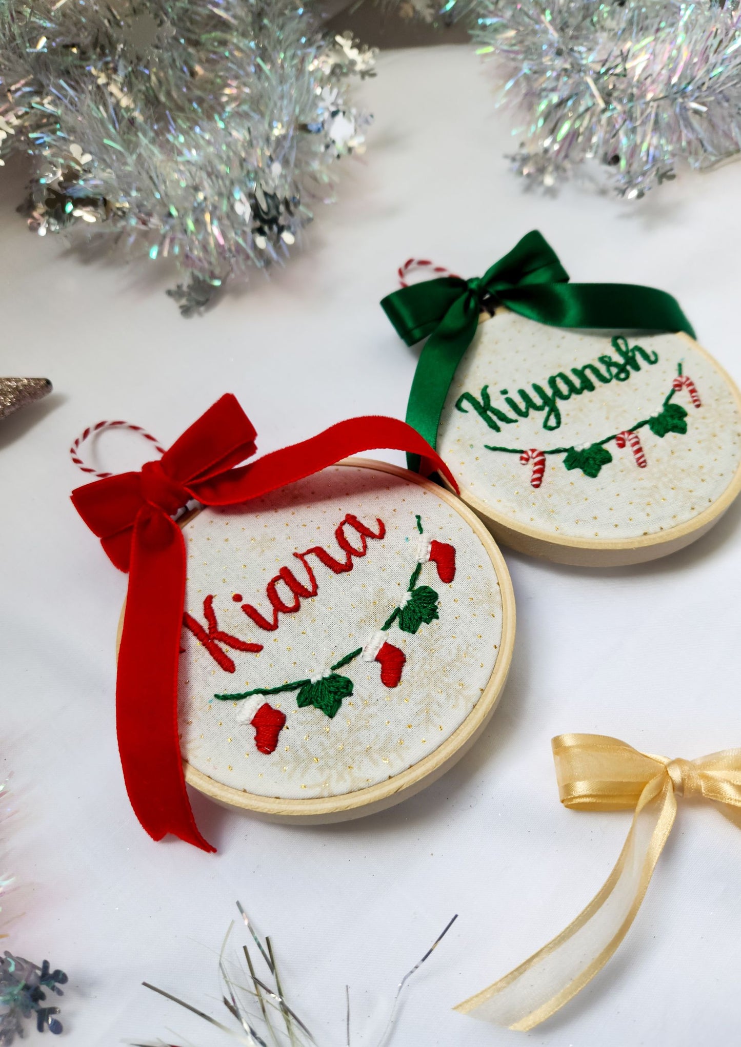 Personalized Name Christmas Ornament