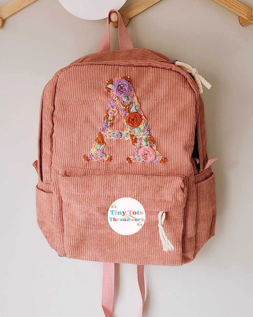 Personalised Kids Backpack | Custom Embroidered Name Backpack