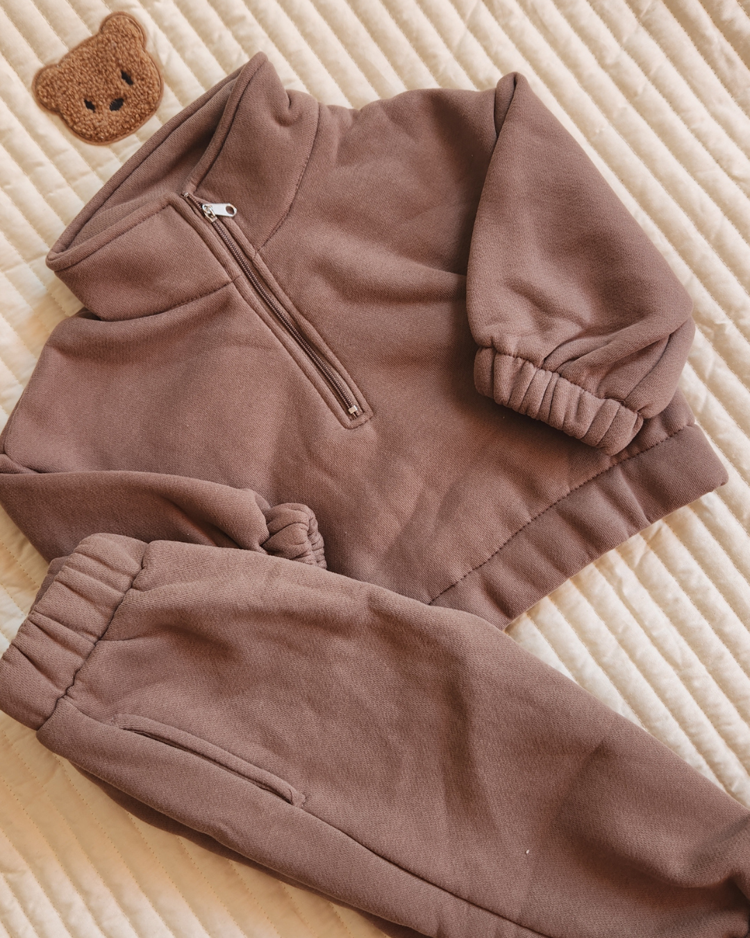 The Little Loves Hand Embroidered Tracksuit | Personalised Children's Keepsake