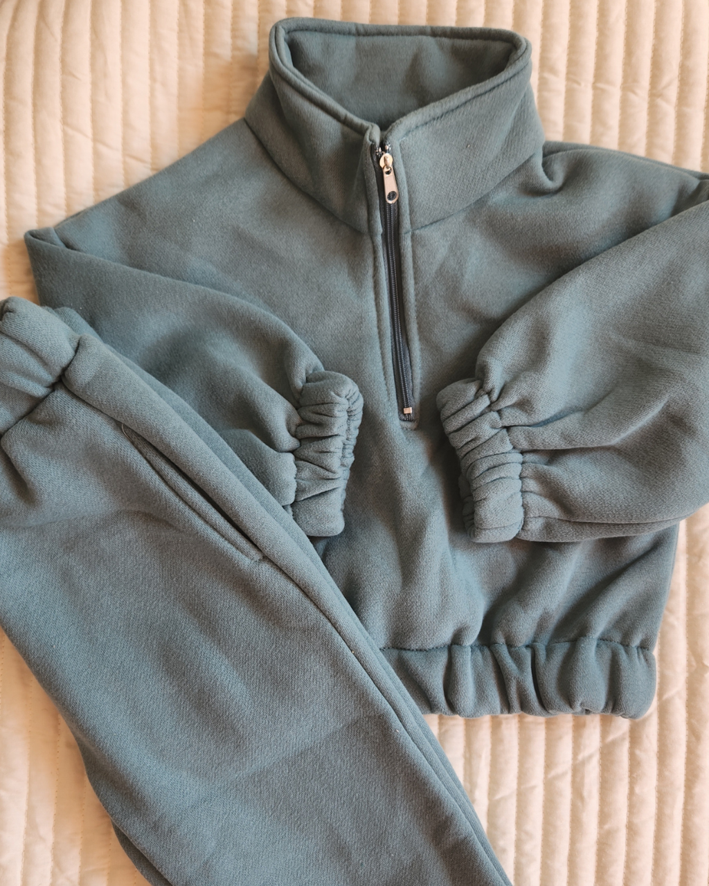 The Little Loves Hand Embroidered Tracksuit | Personalised Children's Keepsake
