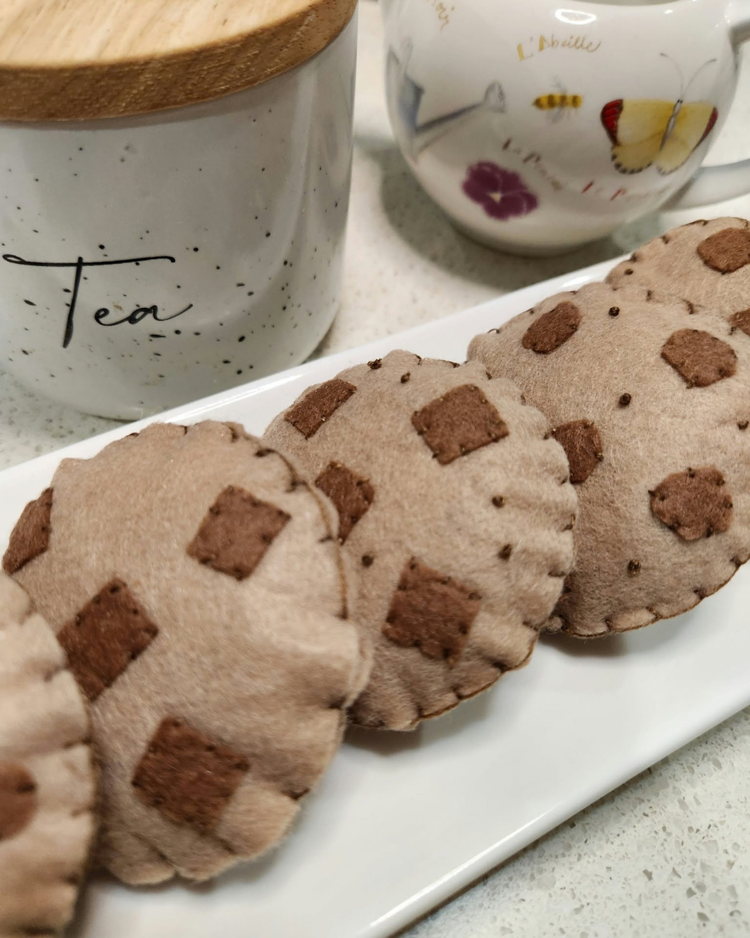 Handmade Felt Play Food - Bakery & Desserts 🥯