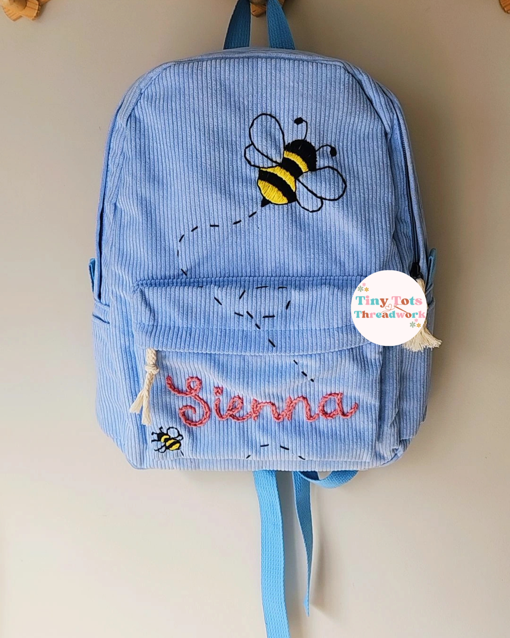 Personalised Kids Backpack | Custom Embroidered Name Backpack