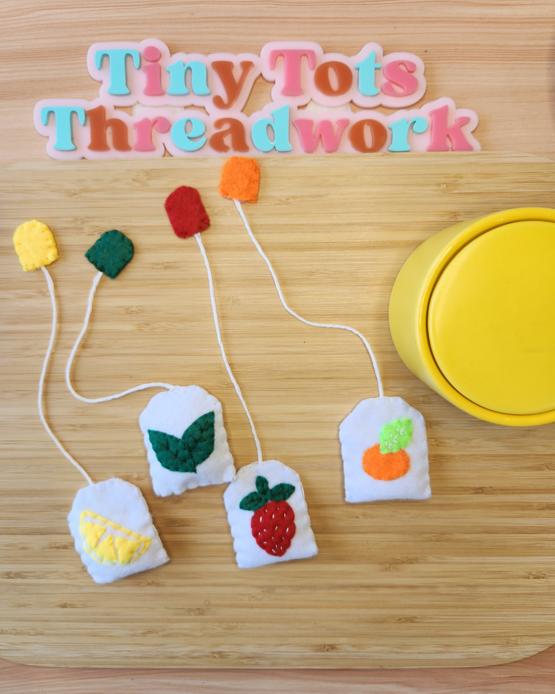 Handmade Felt Play Food - Breakfast Set 🥞