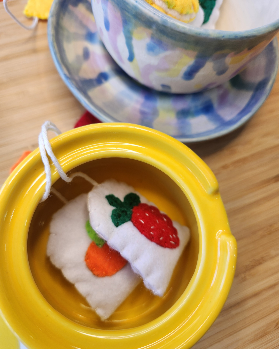 Handmade Felt Play Food - Breakfast Set 🥞