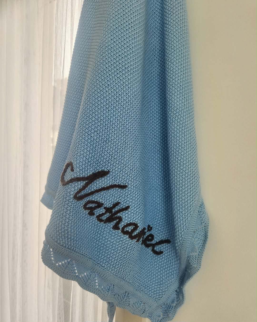 Personalised Baby & Kids Blanket | Custom Embroidered Name