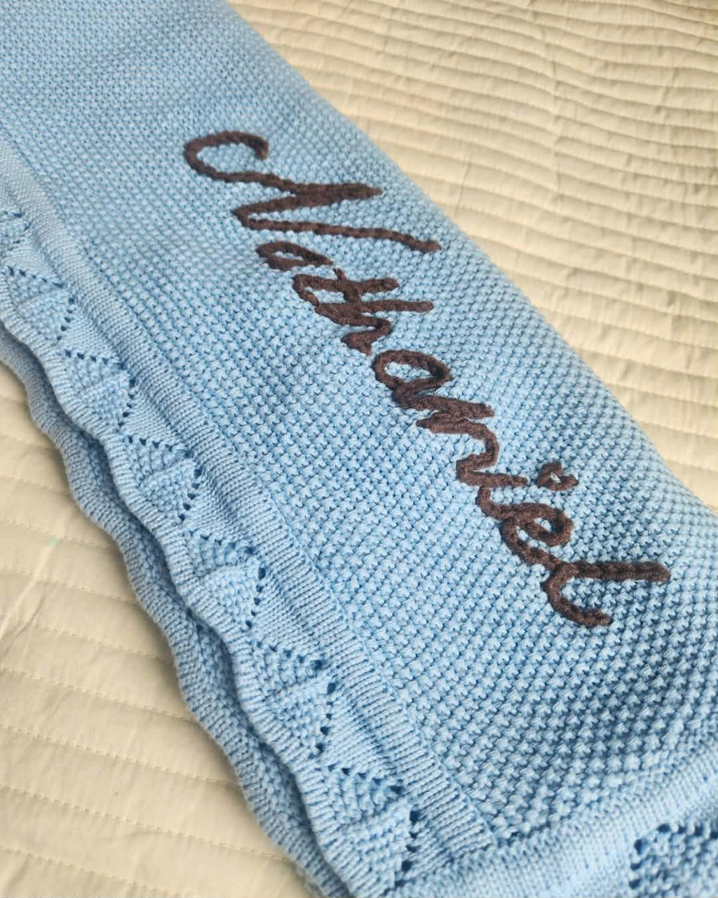 Personalised Baby & Kids Blanket | Custom Embroidered Name