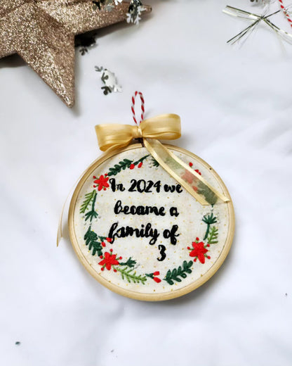 Family Christmas Ornament