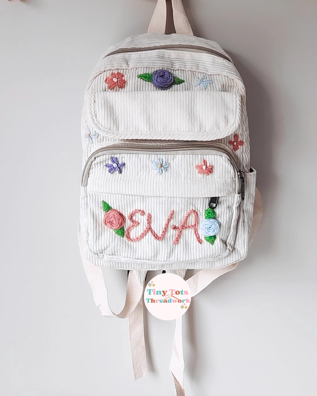Personalised Kids Backpack | Custom Embroidered Name Backpack