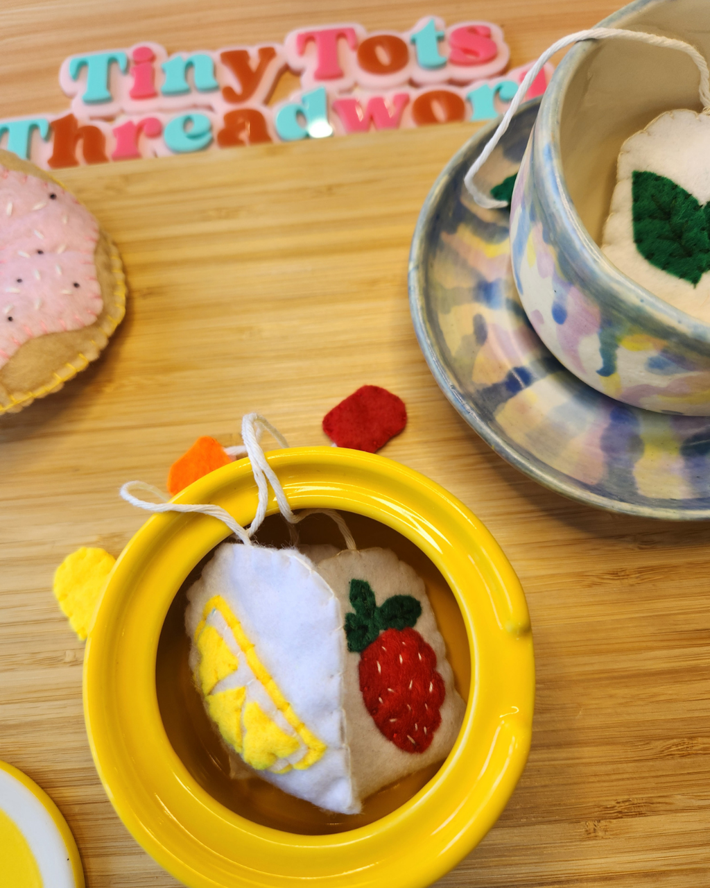 Handmade Felt Play Food - Breakfast Set 🥞